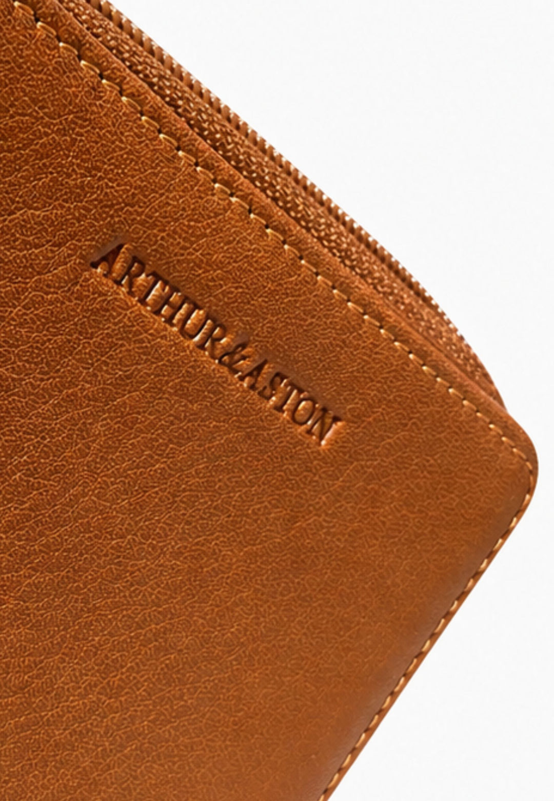 Arthur & Aston Porte Cartes Mixte, Homme, Femme Cognac