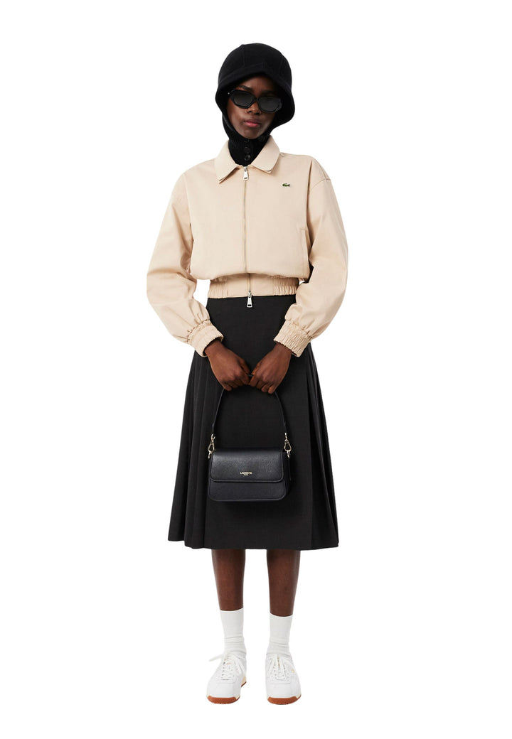 Lacoste Sac à bandoulière Champs-Élysées Cuir Noir