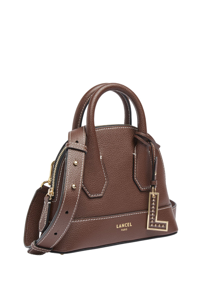 Borse a mano S Lancel Belleville Cocco Noce