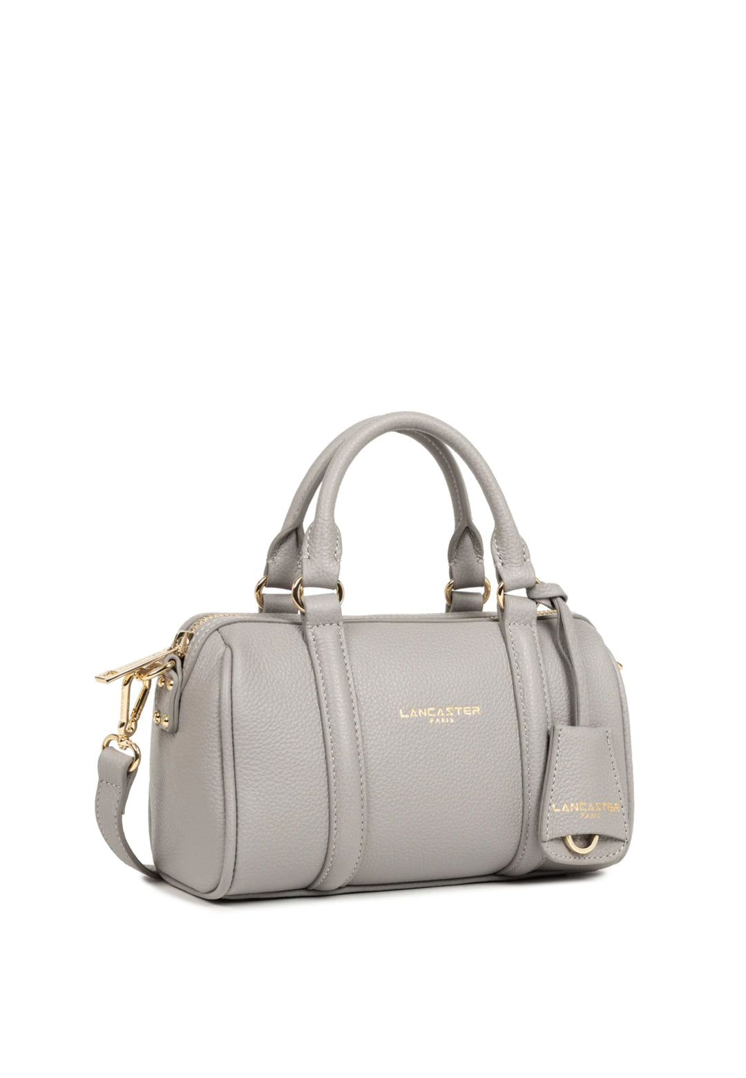 Lancaster Zylindertasche mit Reißverschluss S Milano Ana 547-101 Grau