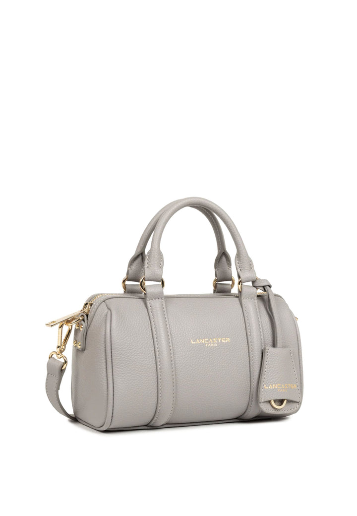 Lancaster Zylindertasche mit Reißverschluss S Milano Ana 547-101 Grau