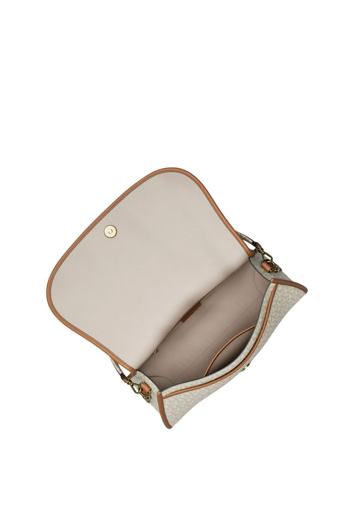 Michael Kors Holmes Umhängetasche Logo Signature Vanille