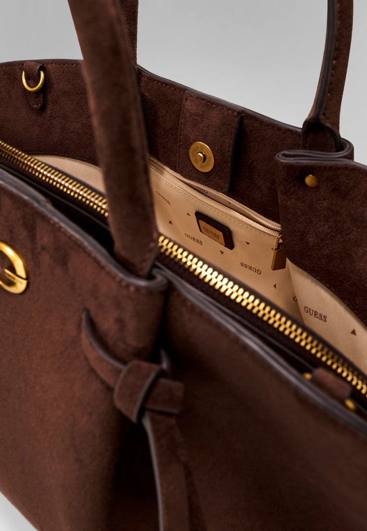 Guess Handbag Allegra Espresso