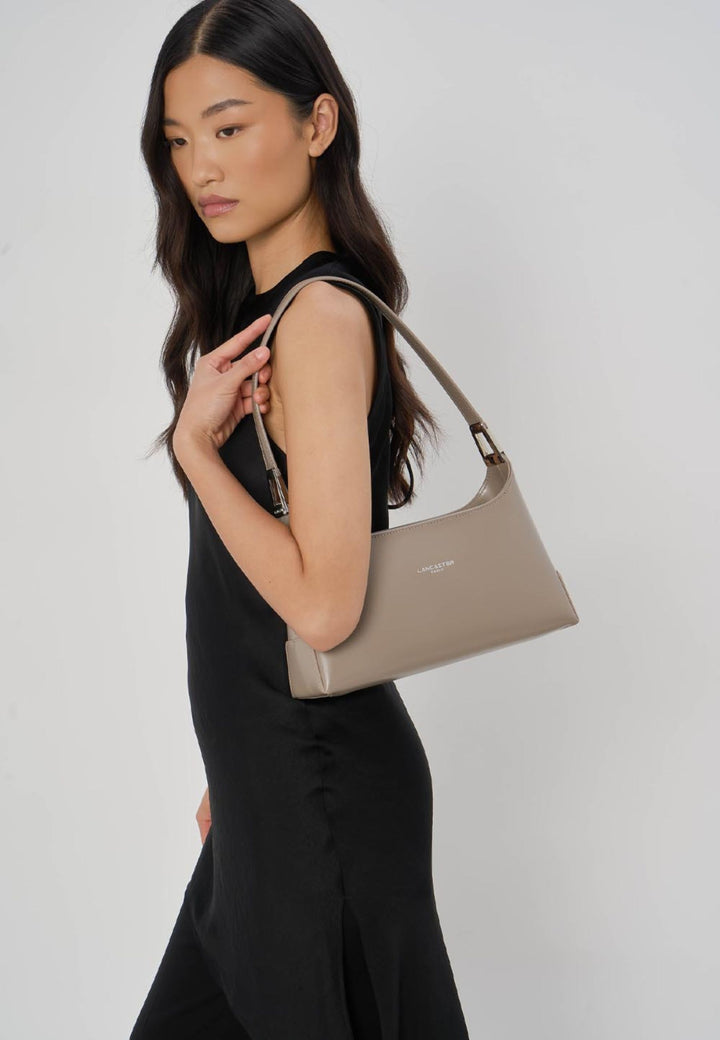 Lancaster Borsa a mano con zip M Suave Ace 433-20 Galet Fonce