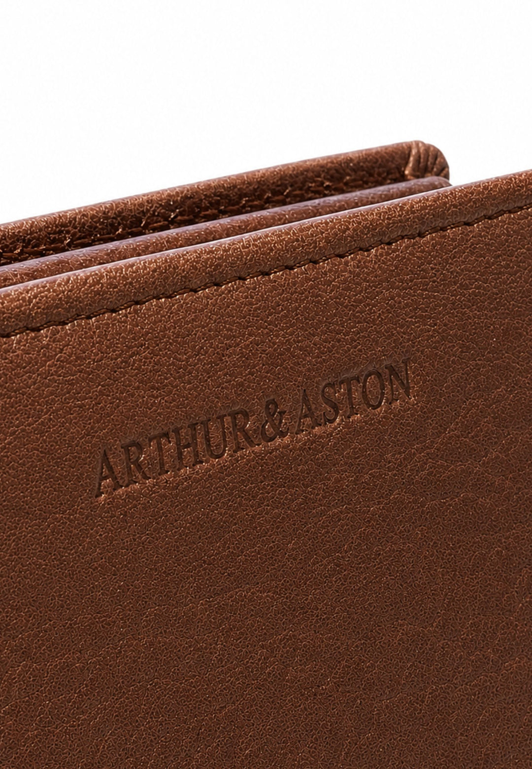 Arthur & Aston Porte Cartes Mixte, Homme, Femme Chataigne