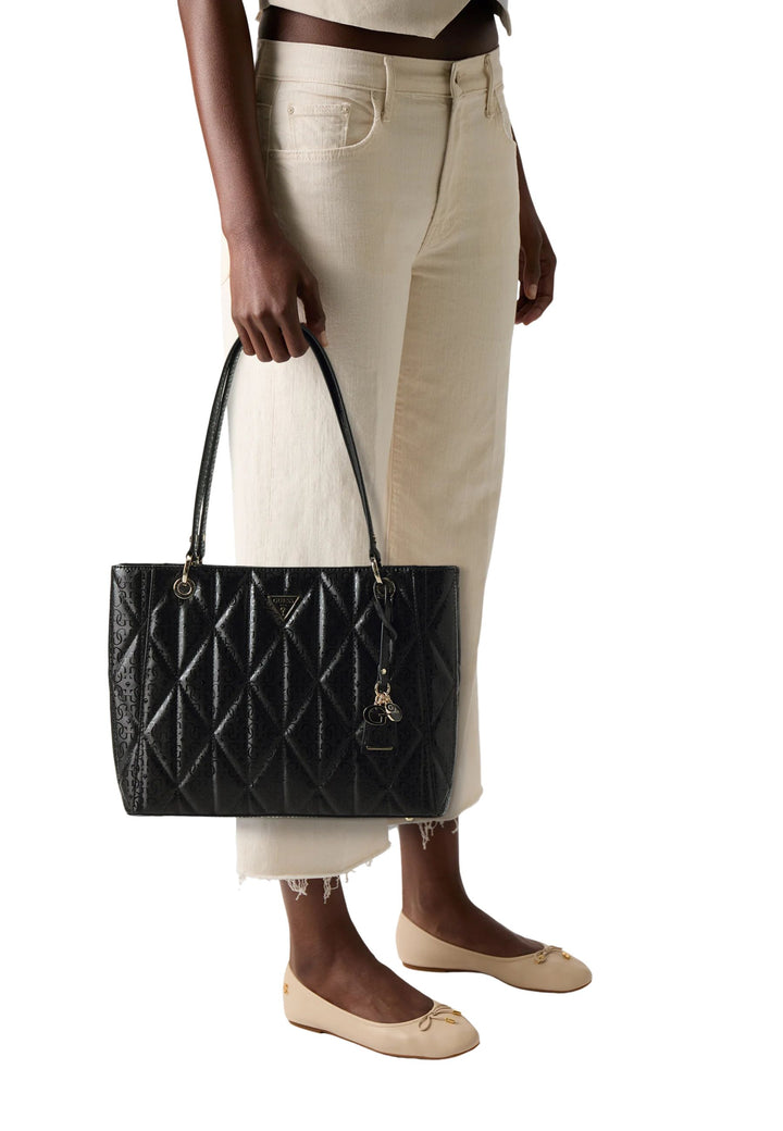 Guess Borsa a tracolla Betula Satchel Nero