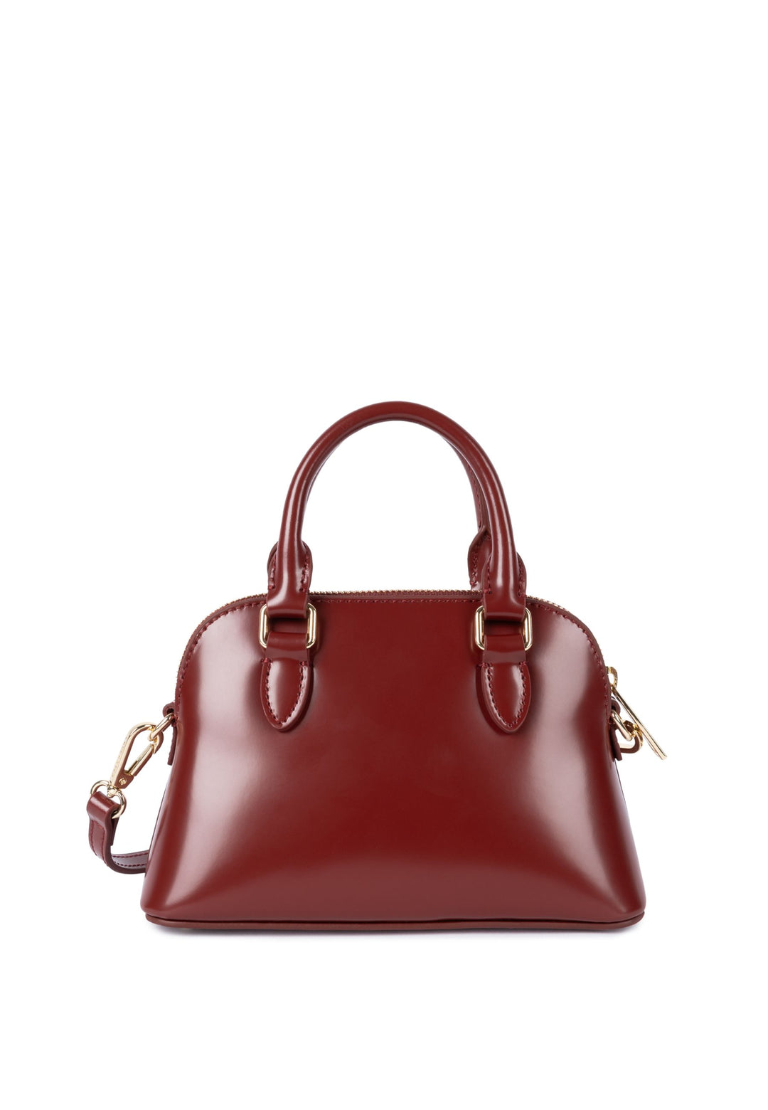 Lancaster Poolkuu kujuline lukuga kott S Gelato Jia 531-062 Karmiinpunane