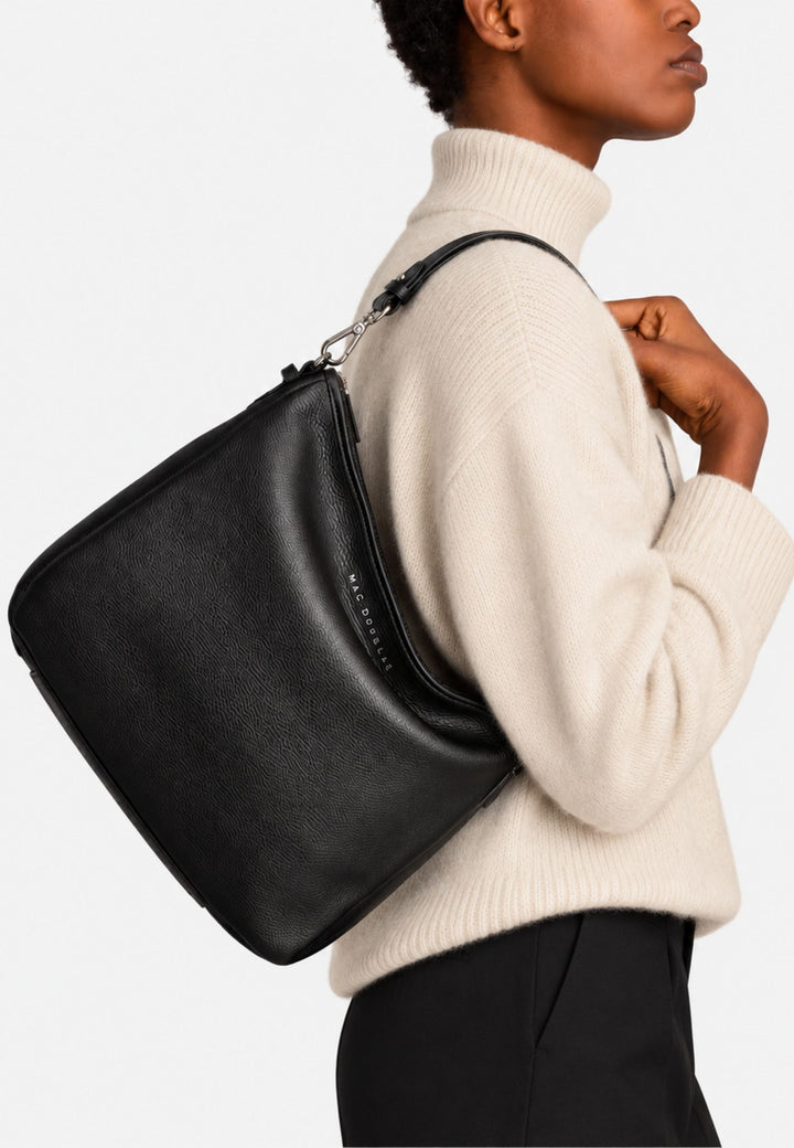 Mac Douglas Sac Bandoulière M Abidjan 2 Magda2 Cuir Noir