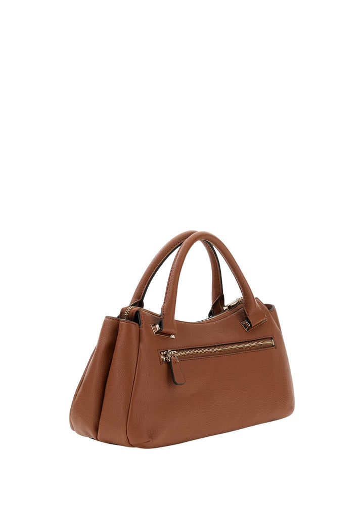 Guess Anadela 3 Comp Satch Cognac Shoulder Bag BG966406