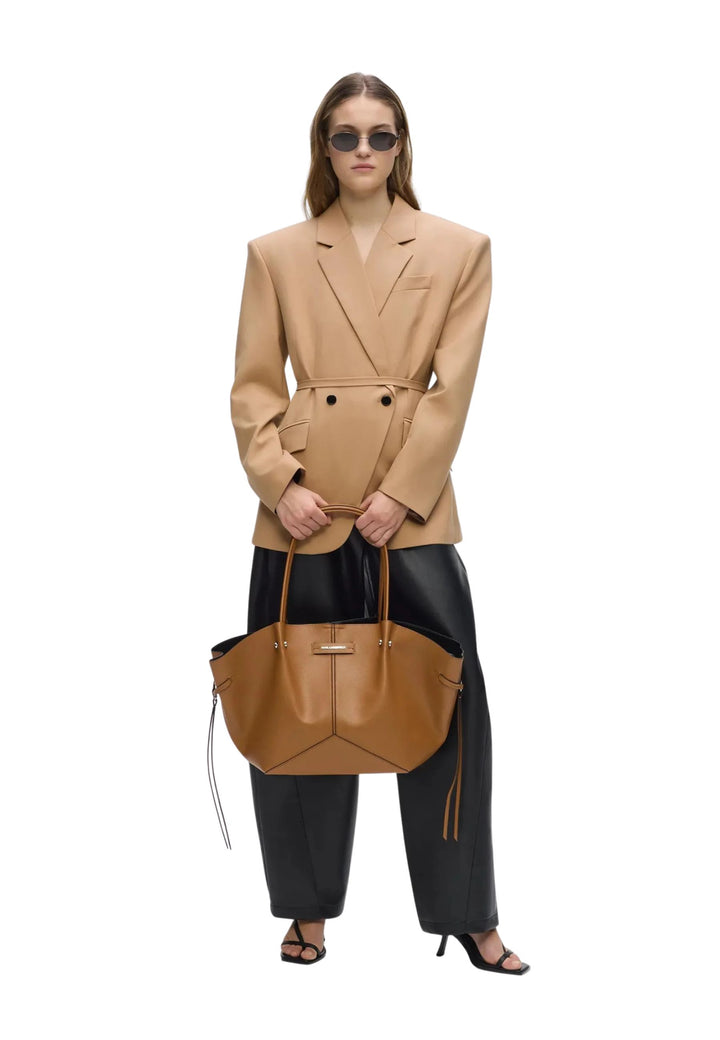 Karl Lagerfeld Cabas Perforé Caramel