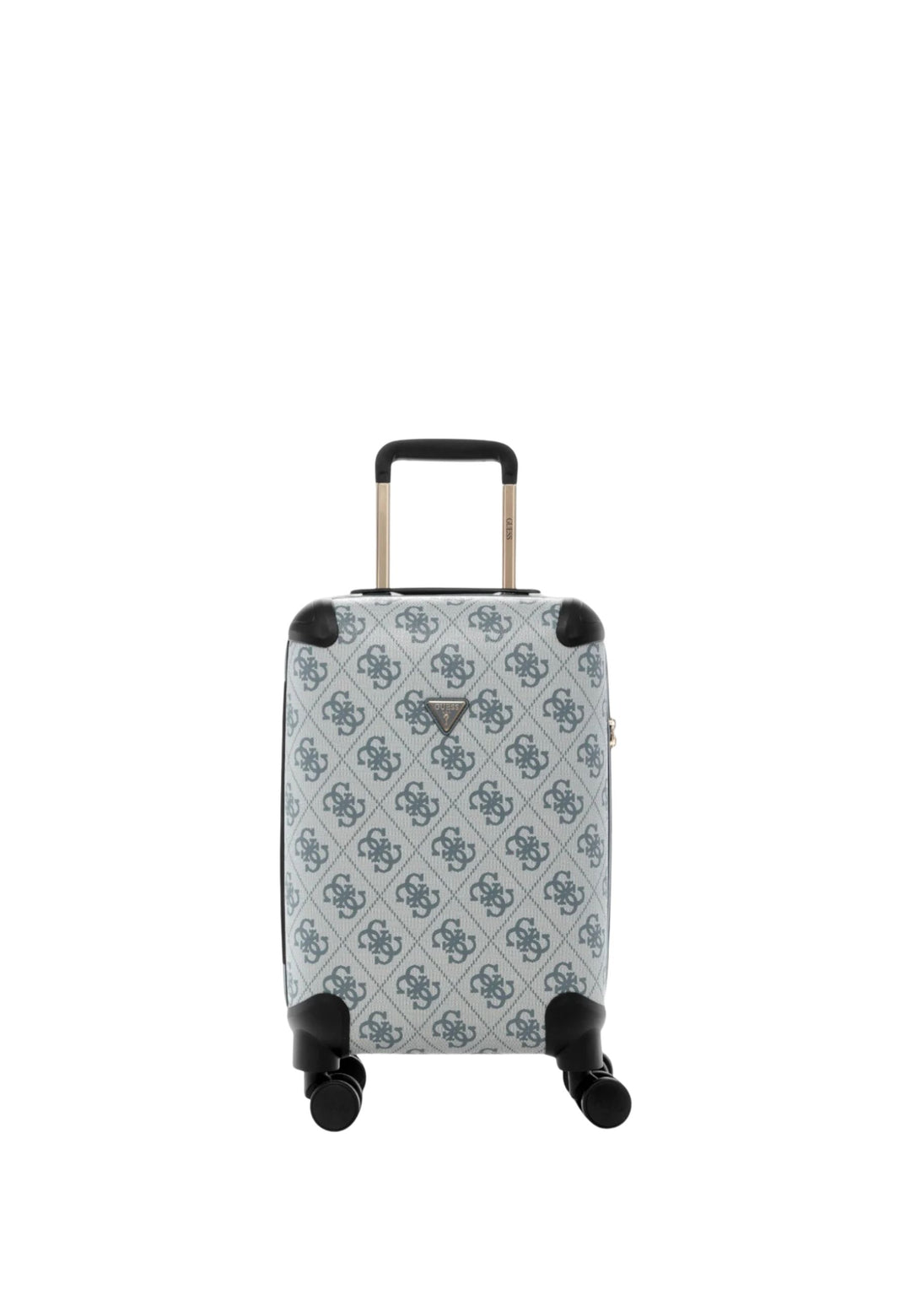 Guess Walizka Berta Toiletry Train Slate Logo