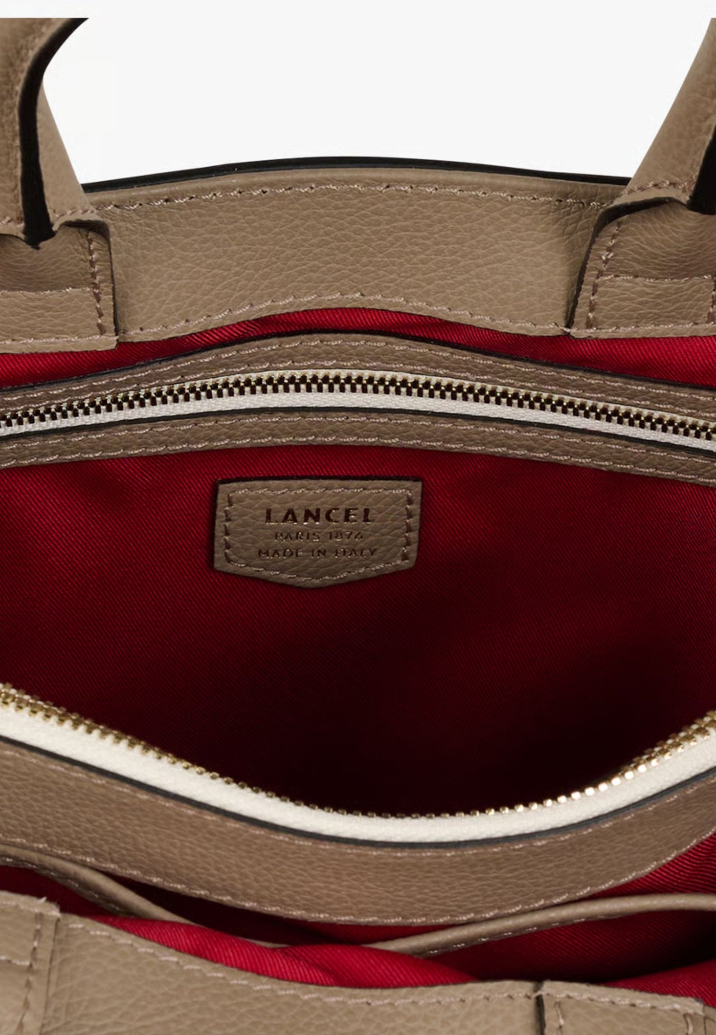 Sacs à main L Lancel Faubourg A13548LLTU Beige
