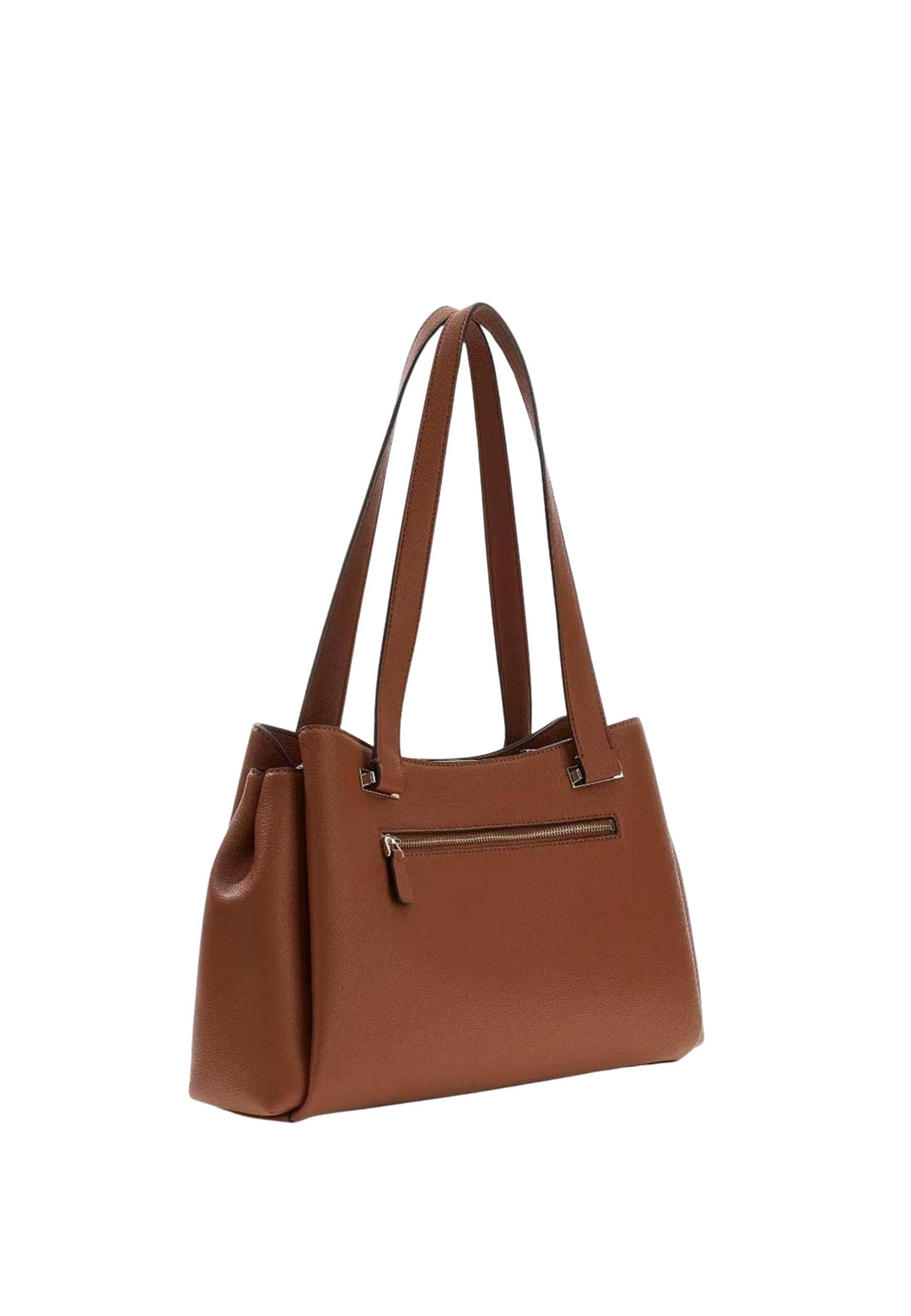 Guess Anadela 3 Comp Satch Cognac Shoulder Bag BG966422