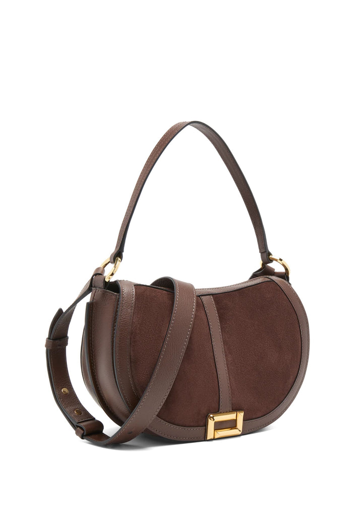 Lancel Céleste Sac Gibecière M Cuir Noix De Coco