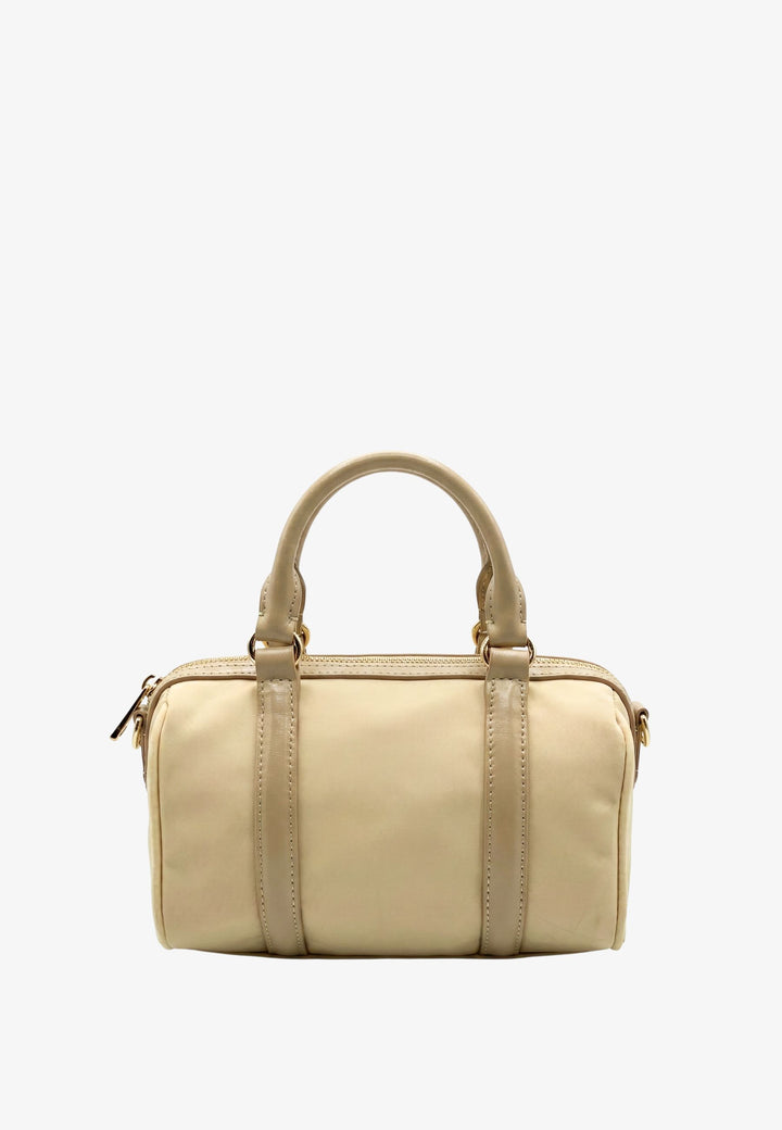 Lancaster Zipped Duffel Bag S Basic Ana 510-101 Beige