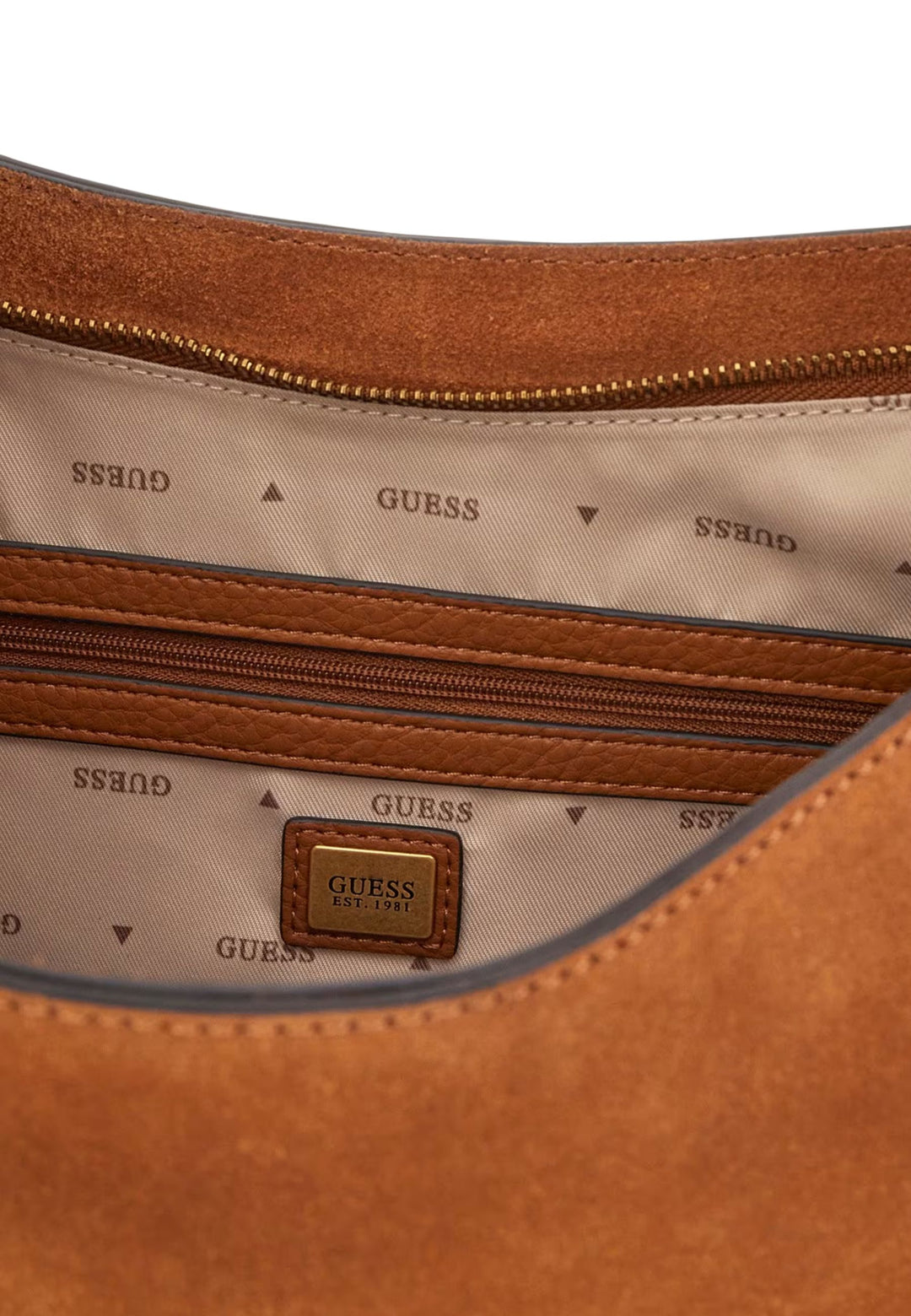 Guess Mintha Kleng Umhängtasche Cognac SB930818