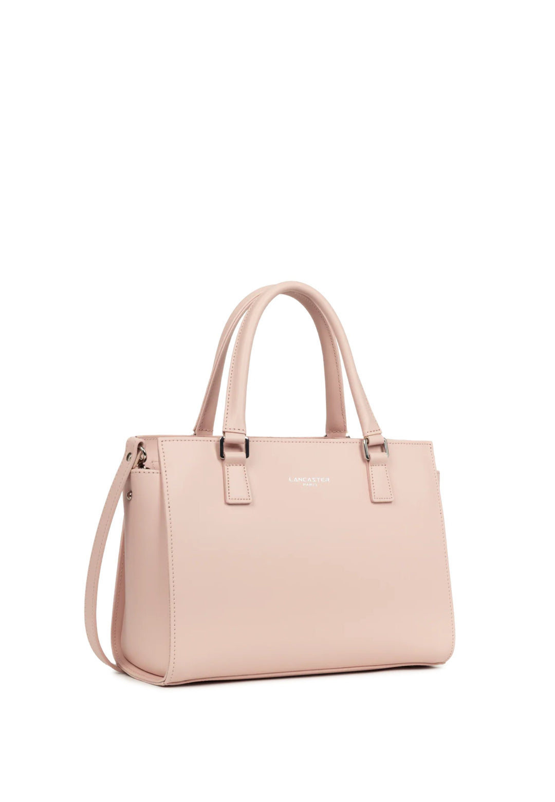 Lancaster Sac à main Zippée M Smooth 437-03 Poudre