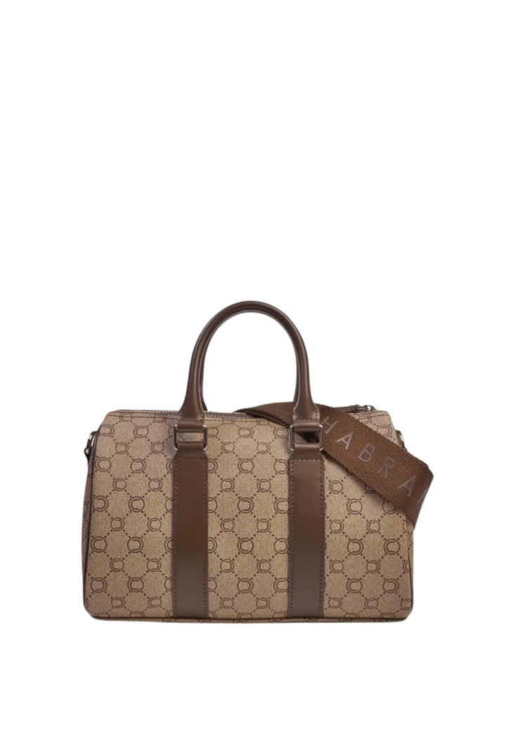 Chabrand Sacoche Icone Gecoate canvas Beige Bruin