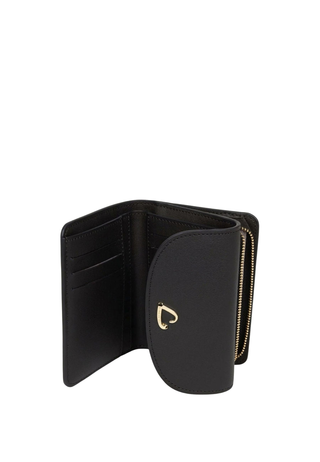 Lancaster Portefeuille dos à dos A rabat avec pression Paris Philos 131-071 Noir