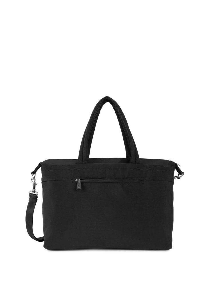 Lancaster Tõmblukuga bowling-stiilis käekott Basic Pocket 510-93 Must