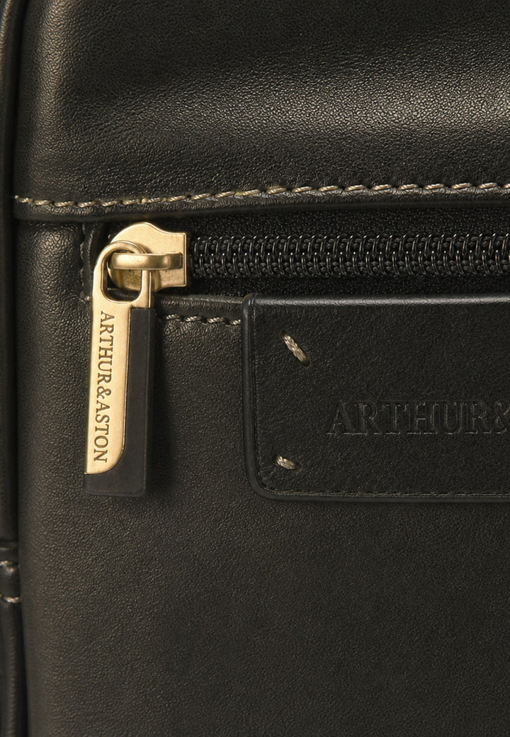 Arthur & Aston Schoudertas Heren Zwart