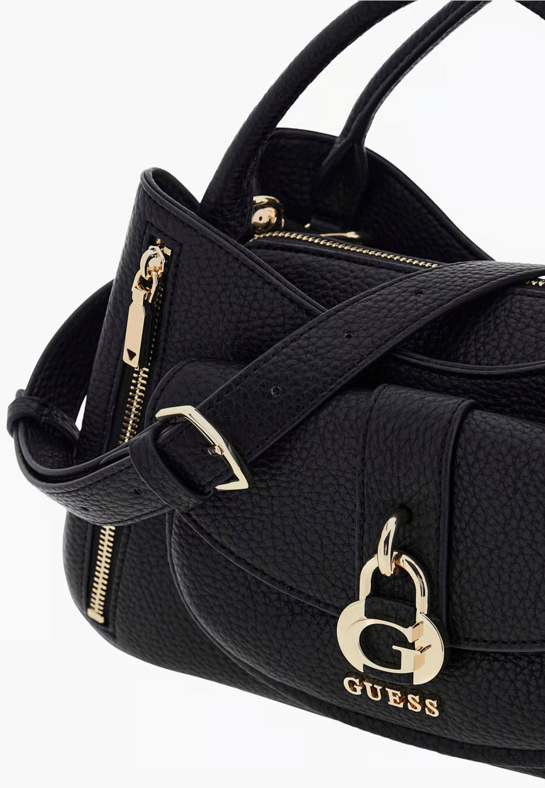 Guess Sac Bandoulière Cordelia Logo Luxury Noir