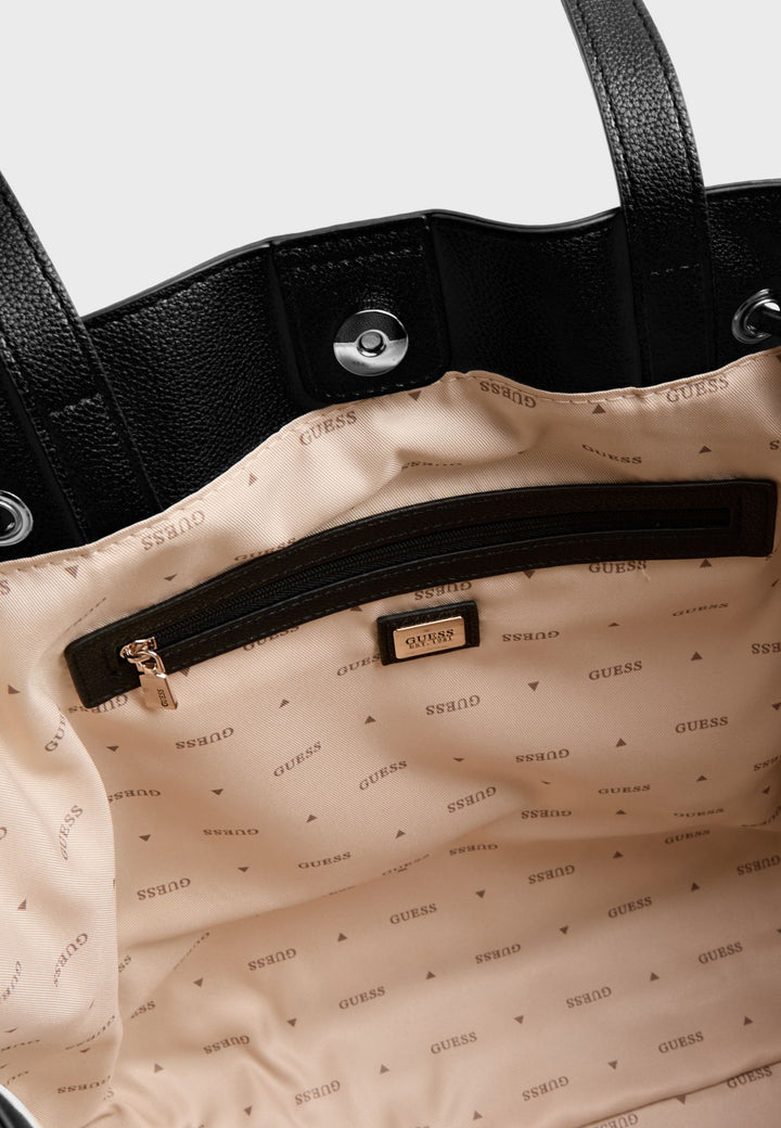Guess Bolsos de mano Silvye Bucket Negro
