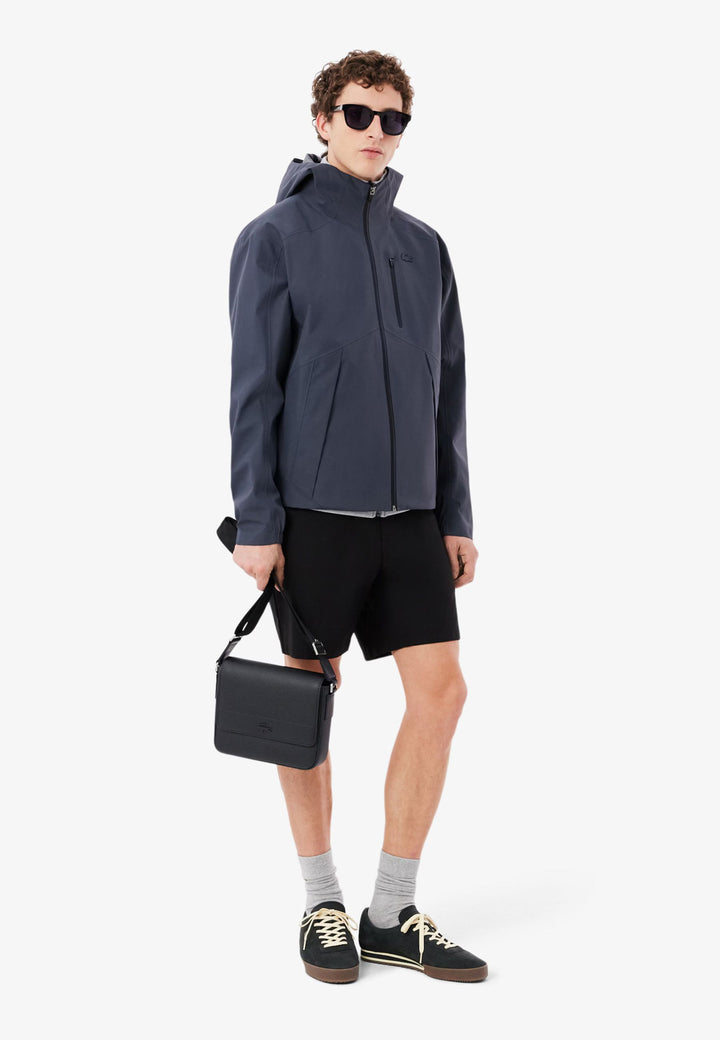 Lacoste Torby kurierskie NH5262CE Chantaco skóra Czarny