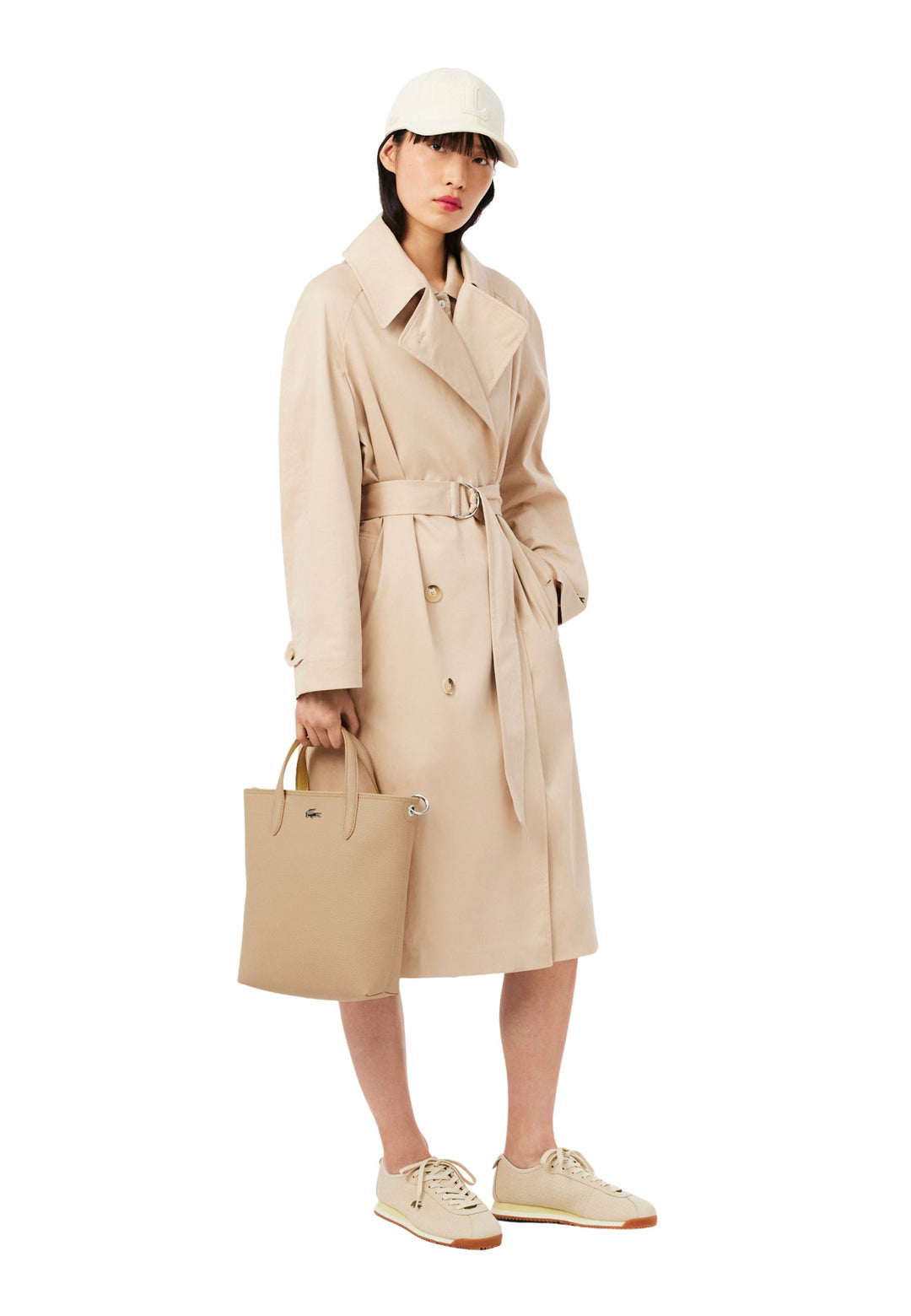 Lacoste Sac cabas vertical Anna Viennois Soja