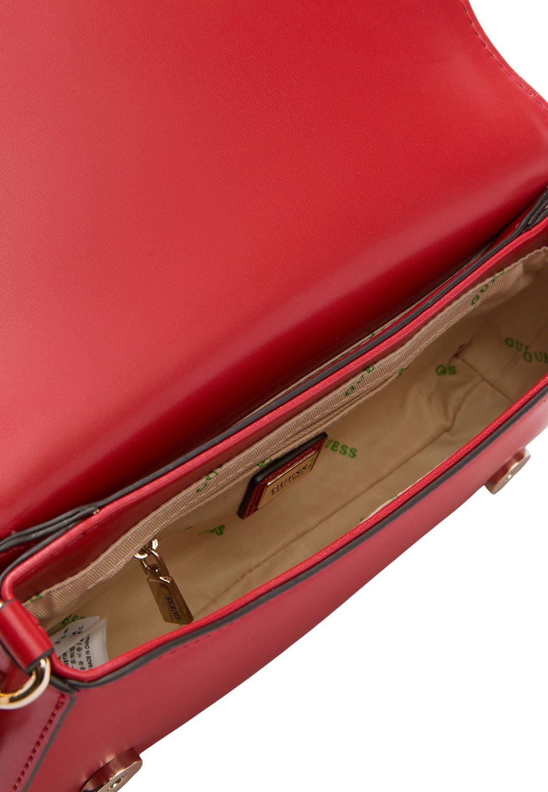 Guess Eco Mietta Sml Socie Red Shoulder Bag EVG95132