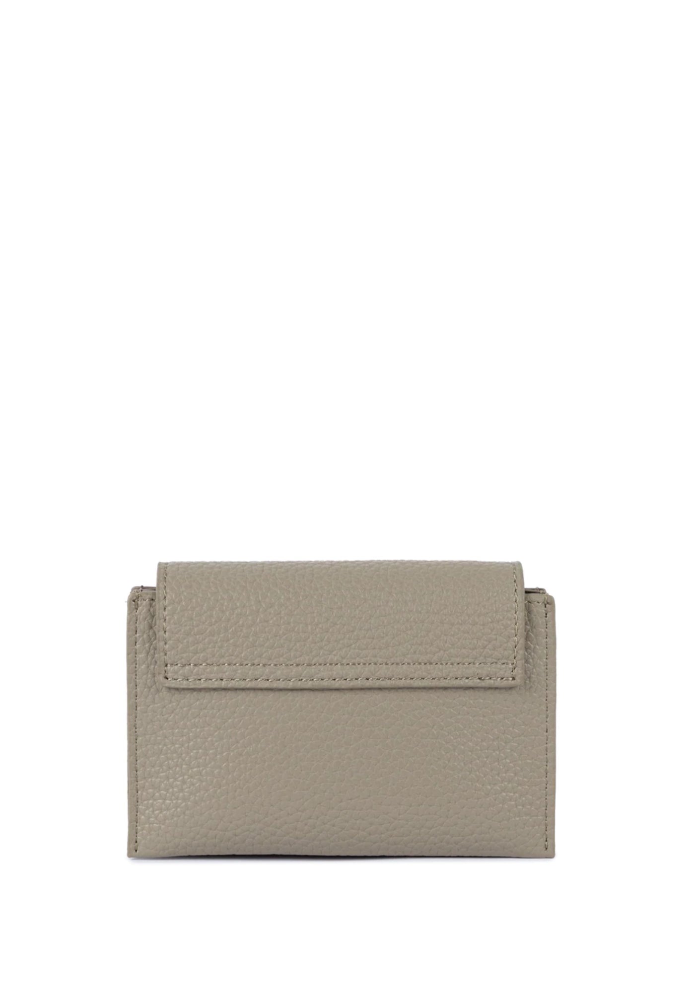 Lancaster Porte-cartes Zippé Maya Double KBA 117-010 Galet Fonce