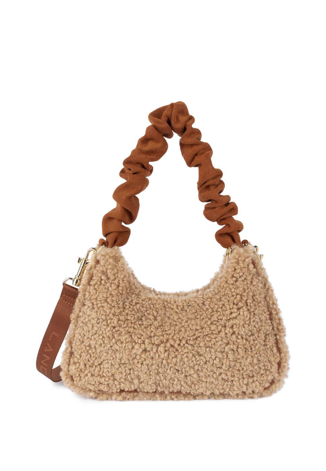 Lancaster Vetoketjullinen Moumoute-olkalaukku 518-003 Konjakki