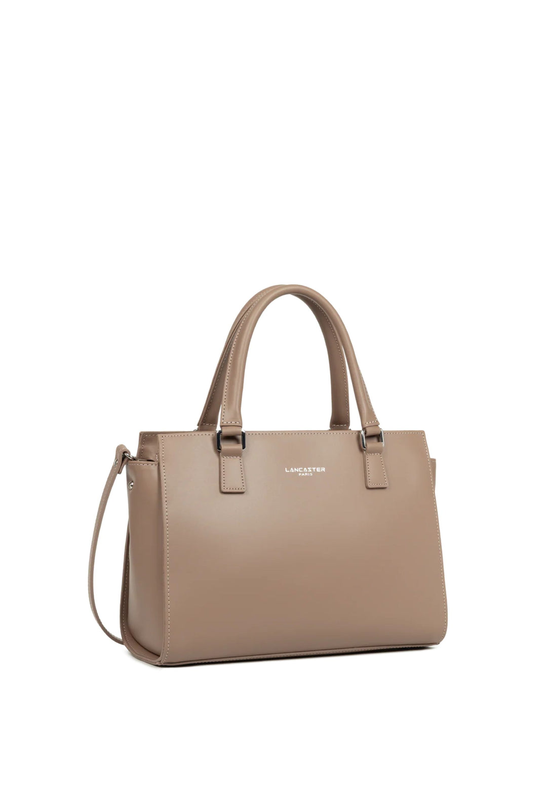 Lancaster Sac à main Zippée M Smooth 437-03 Praline