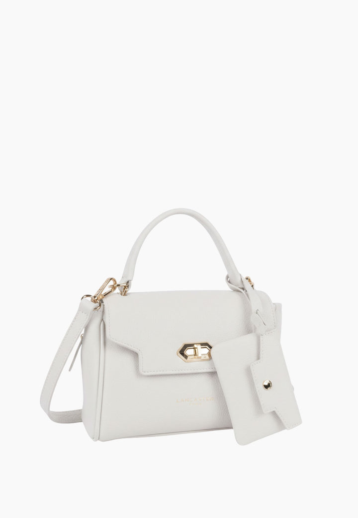 Lancaster kabelka s klopou se sponou S Mademoiselle Grace 572-101 bílá