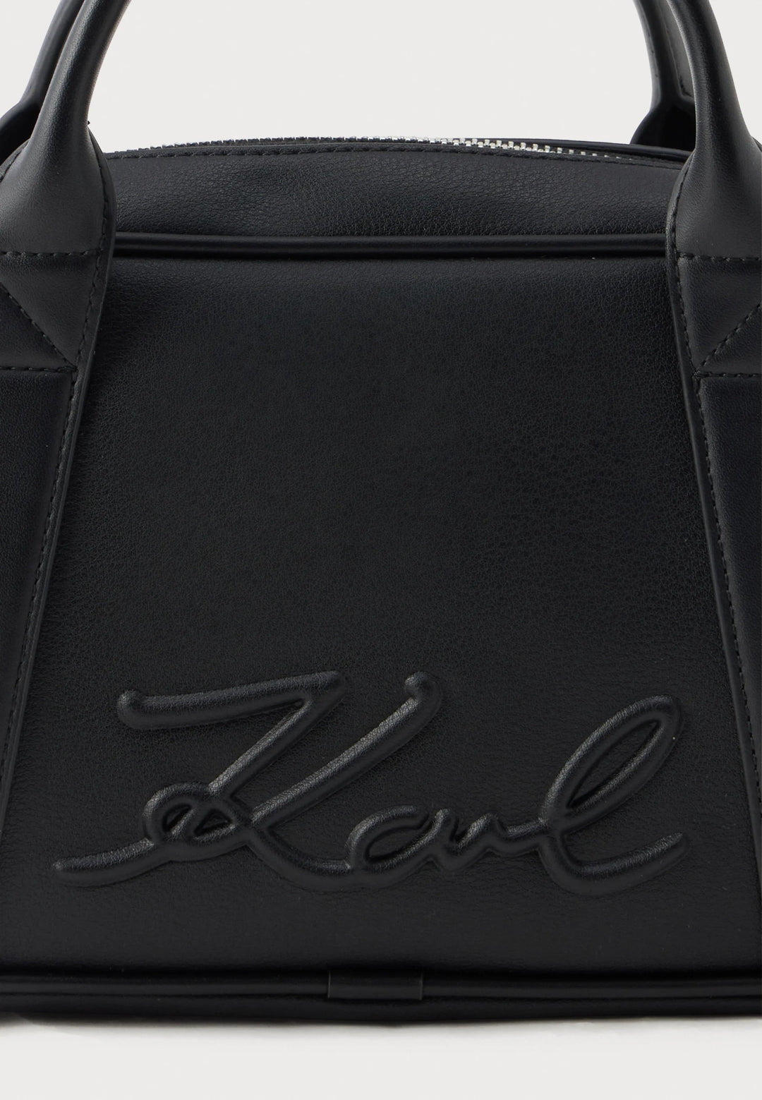 Bolso Bowling K/VILLE Karl Lagerfeld B1W30068 Negro/Níquel