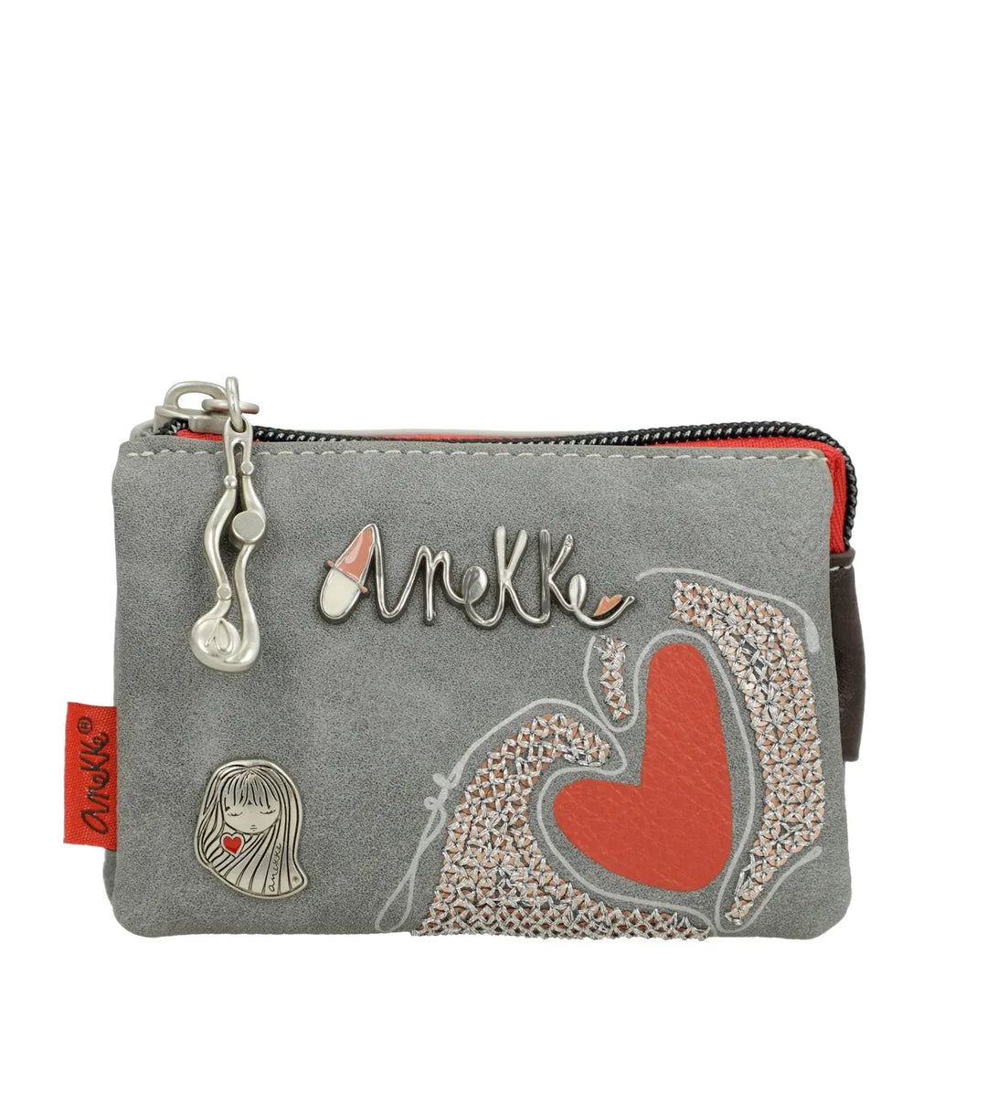Anekke Porte Monnaie Gris Lucky Bag™