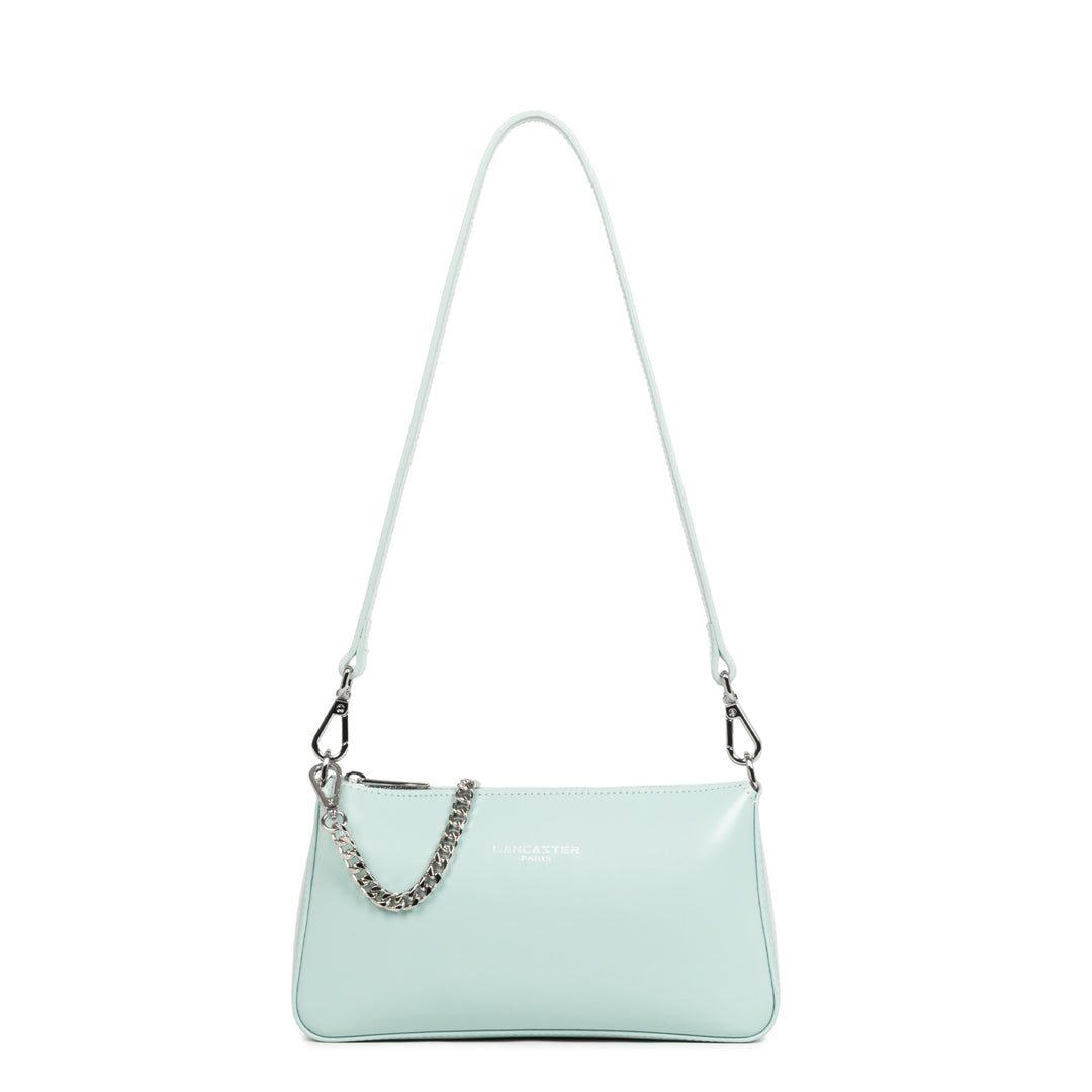 Lancaster Sac trotteur Zippée Suave Even 433-14 Bleu Perle