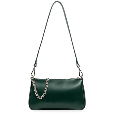 Sac trotteur Zippée S Suave Even Lancaster 433-14 Vert foncé