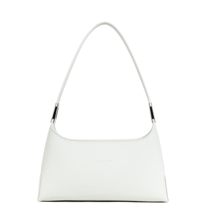 Lancaster Sac à main Zippé M Suave Ace 433-20 Blanc Cassé