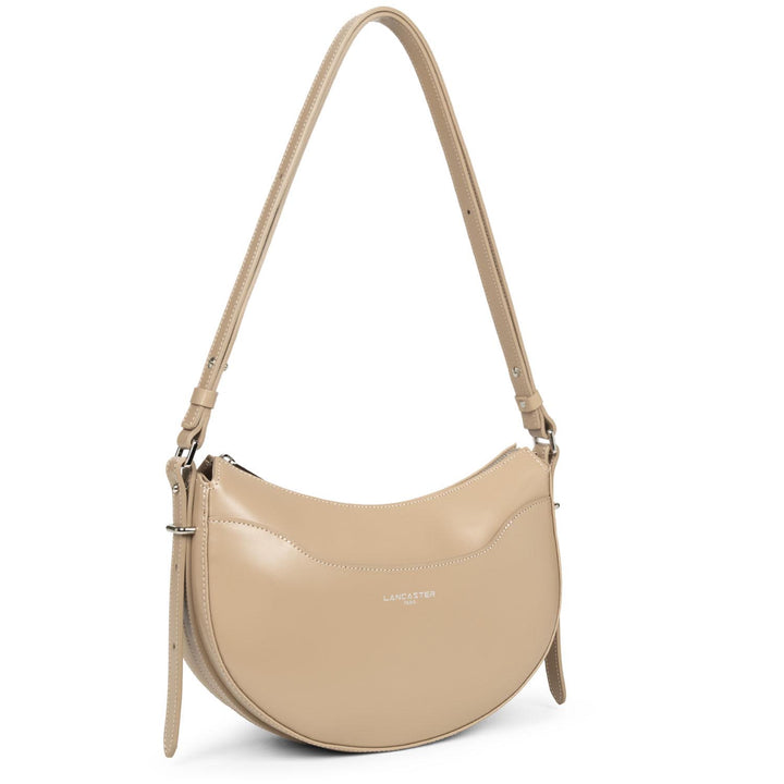 Lancaster Sac demi lune Zippé Suave Ace 433-28 Nude