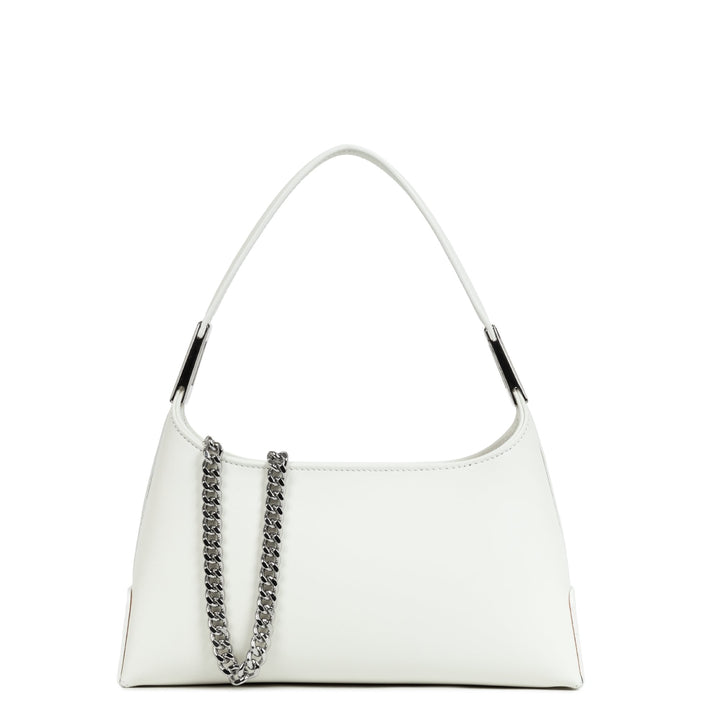 Lancaster Sac à main Zippé S Suave Ace 433-30 Blanc Cassé