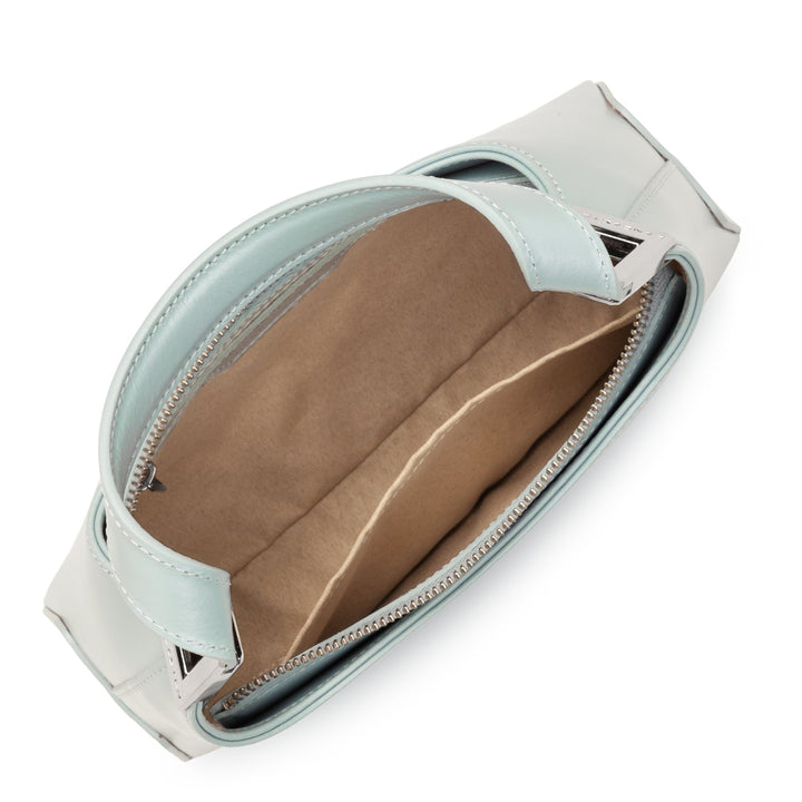 Lancaster Sac à main Zippé S Suave Ace 433-30 Bleu Perle