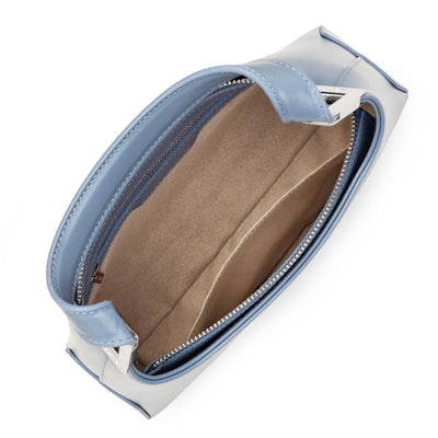 Sac baguette Zippé Suave Ace Lancaster 433-30 Bleu Stone