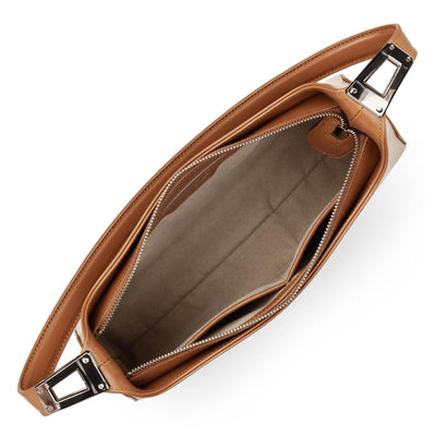 Sac baguette Zippé L Suave Ace Lancaster 433-31 Camel