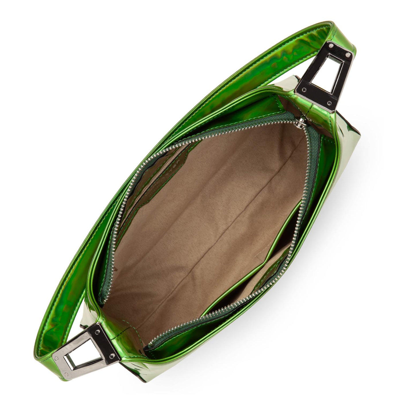 Sac baguette Zippé Glass Irio Lancaster 433-42 Vert