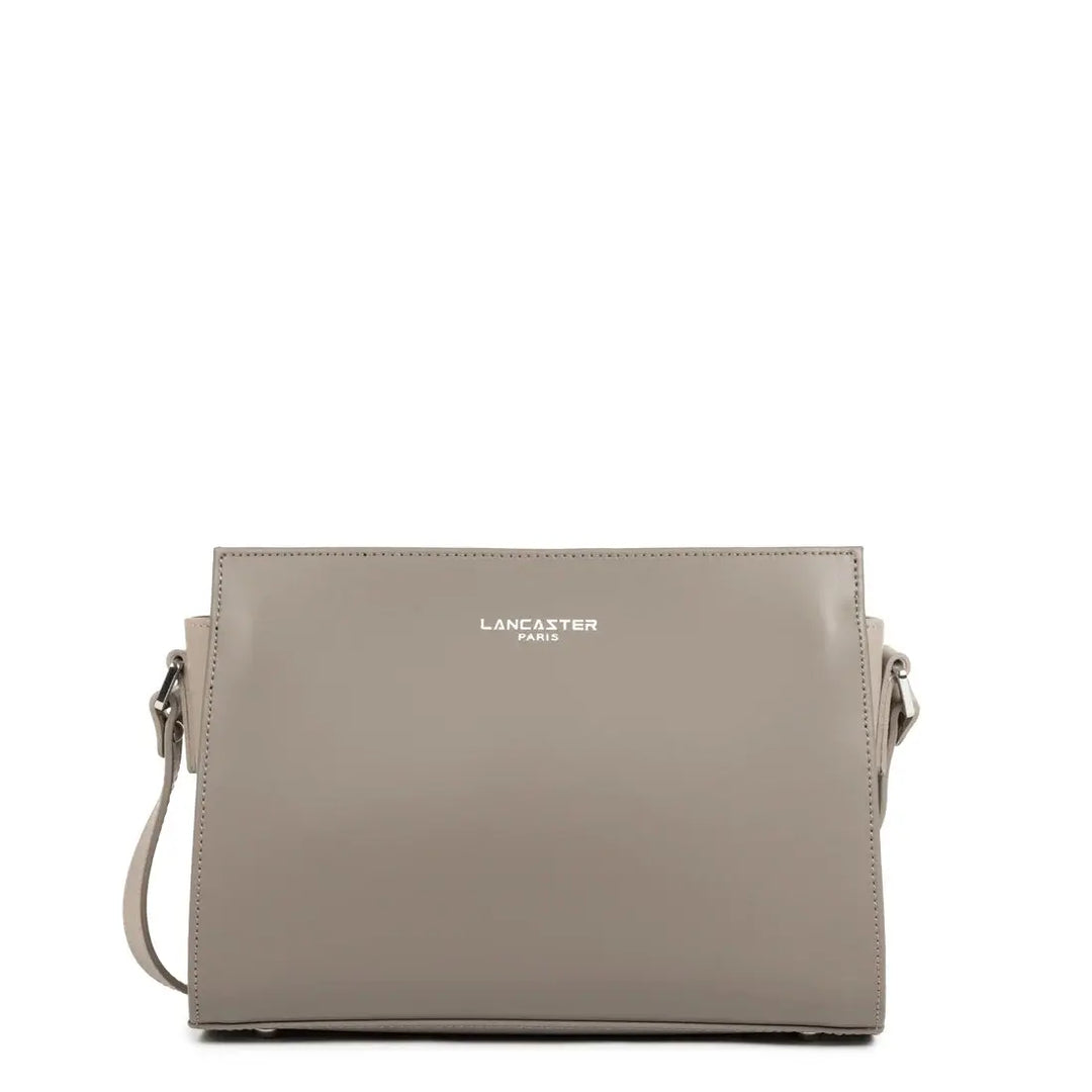 Sac Bandoulière Taupe/Galet 