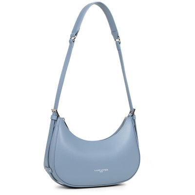 Sac demi lune Zippé Sierra Lancaster 438-001 Bleu Stone