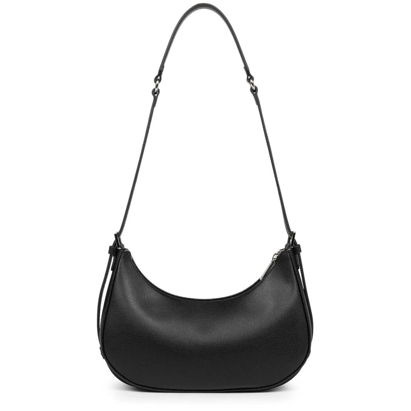Sac demi lune Zippé Sierra Lancaster 438-001 Noir