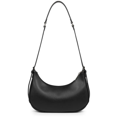 Sac demi lune Zippé Sierra Lancaster 438-001 Noir
