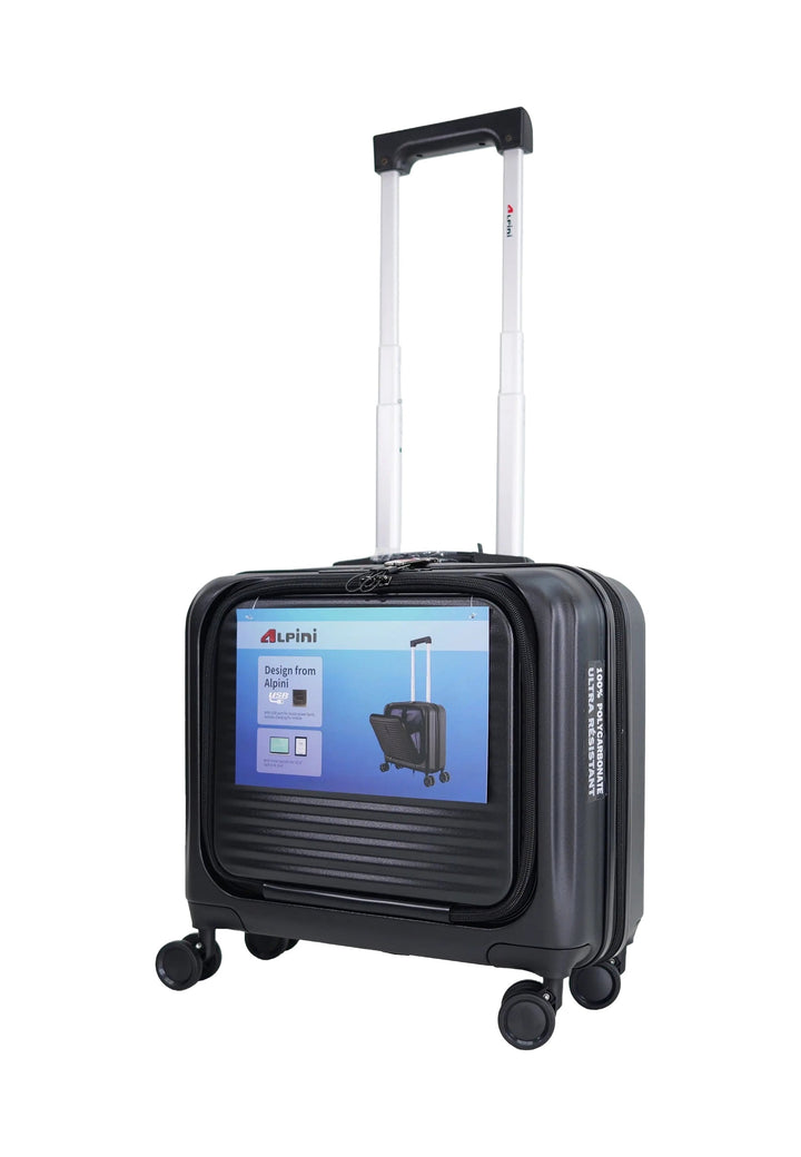 Alpini Pilote case Trolley taille 45 cm B-Pilot R Noir